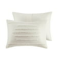 thumbnail image 6 of Home Essence Apartment Ronan 3 Piece Cotton Chenille Comforter Set, King/Cal King, Ivory, 6 of 11