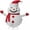 F, variant on Dongrere Glowing Snowman for Garden Decor - Waterproof Outdoor Ornaments for Christmas, 3 Flashing Modes, Set of 3