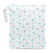 Bumkins Zippered Wet Bag, Raindrop