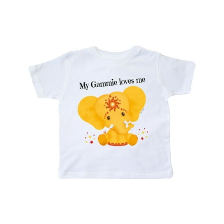 

Inktastic Etana Gammie loves me Gift Toddler Boy or Toddler Girl T-Shirt