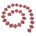 thumbnail image 3 of Rhinestone Trim, Easy Use Rhinestone Chain Colours Flower Type Hand Crafted  For Wedding Party For Birthday Party Red, 3 of 8