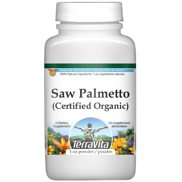 Saw Palmetto (Certified Organic) Powder (1 oz, Zin 518714) Walmart