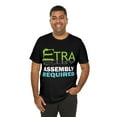 thumbnail image 5 of Amputee Humor TShirt “Extra assembly required V2” Crew Neck, 5 of 5