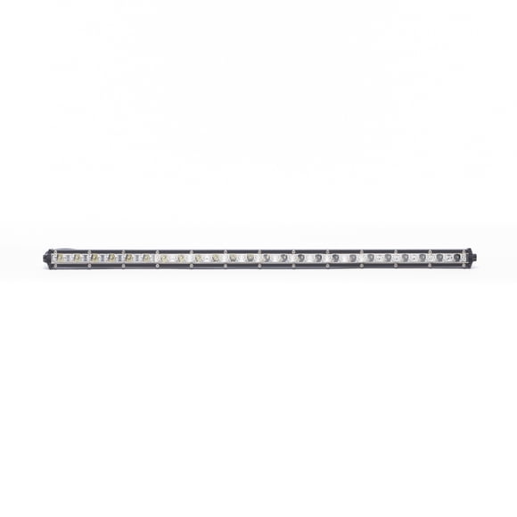 Barra Slim IRON LED 24 LED Luz Blanca y Ámbar Auxiliar 72W Luz Fija y Estrobo 12V/24V Universal Moto, Auto, Camioneta, Camión, Off Road, 4x4