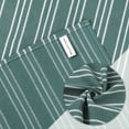 thumbnail image 3 of Unique Bargains Striped Kitchen Towels Soft Cotton Dish Towels for Kitchen 26 x 18 Inch Green 4pk, 3 of 7