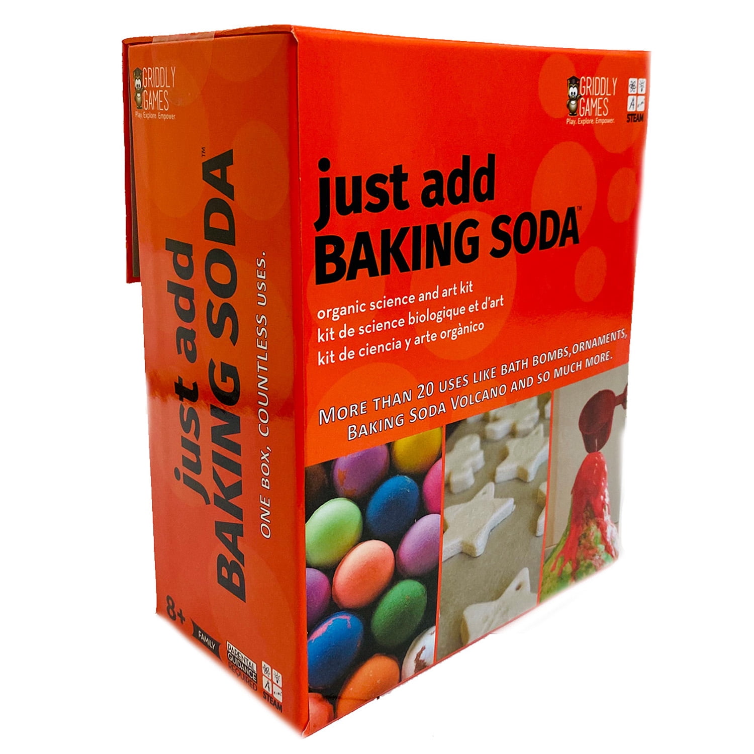 Griddly Kids Just Add Baking Soda Science + Art Kit