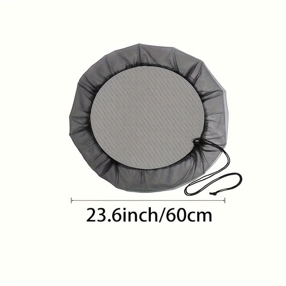 Rain Barrels Screen Water Bucket Covers,Rainwater Collector Tank Net Cover,Rain Water Collection Bucket Netting with Drawstring
