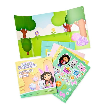 Gabby's Dollhouse Sticker Art Set, Easter Basket Gifts