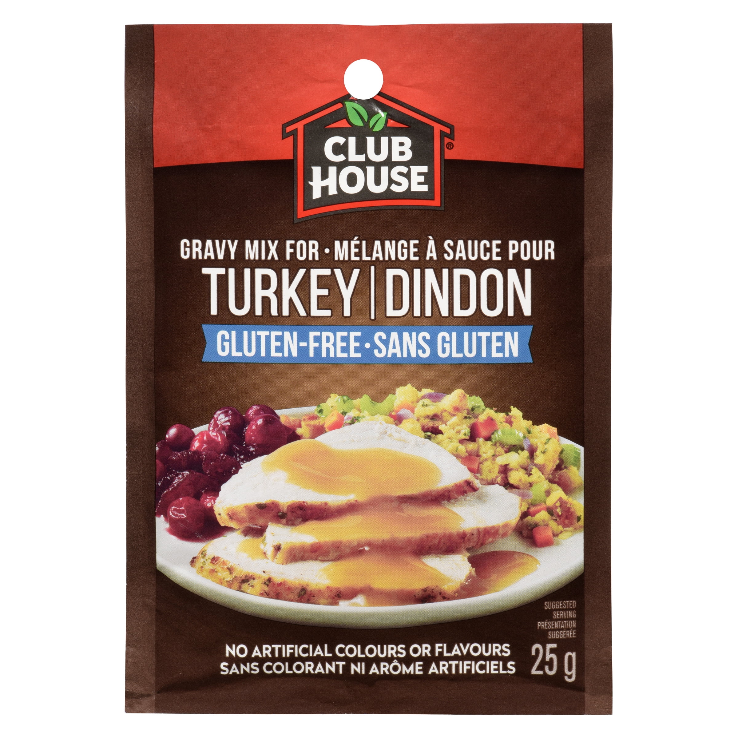Club House Turkey, Gluten-Free Gravy Mix, 25g