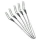 thumbnail image 5 of Kearding Pack of 5 Fruit Forks Stainless Kitchen Snack Restaurant Dessert Cake Salad Cookie Biscuit Steel Small Flatware Tableware Type2 NO2 Kearding CBP485436, 5 of 5