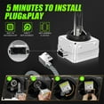 thumbnail image 6 of For Mercedes-Benz C250 2010 2011 2012 2013 2014 2015 D1S HID Headlight Bulbs Low & High Beam 2pcs, 6 of 9