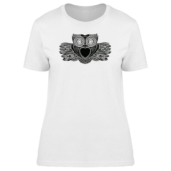 Aztec Owl Tattoo Tee Women's -Image by Shutterstock