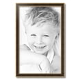 thumbnail image 2 of ArtToFrames 17" x 27" Black Panel With Gold Lip Picture Frame, 17x27 inch Multi Wood Poster Frame (WOM-5092),  Pack, 2 of 7