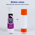Avery Glue Stic(TM), Purple Glue Sticks, 1.27oz, 6 Total (98071