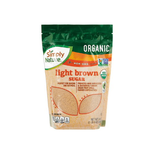 Simply Nature Organic Light Brown Sugar 4-Pack 24 oz