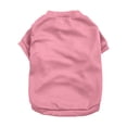 thumbnail image 6 of Cat Shirts for Cats only,Dog T Shirt Soft Cotton Basic Pet Shirt,Cute Dog Clothes for Small Dogs Boy and Girl, Lightweight Breathable Design Short Sleeves Vests for Puppy Chihuahua Yorkies(Pink, M), 6 of 9