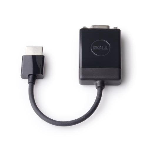 Dell - Video adapter - HDMI to VGA - black