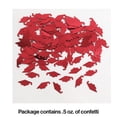 thumbnail image 2 of Club Pack of 12 Red Mortarboard Cap Hat Shaped Graduation Day Celebration Confetti Bags 0.5 oz., 2 of 2