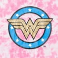 thumbnail image 3 of DC Comics Justice League Wonder Woman Pajama Shirt and Shorts Tie Dye Toddler to Big Kid, 3 of 5