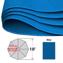 Replacement Canopy Cover for 10' Cantilever Patio Umbrella Offest Parasol Top Cover (Green)