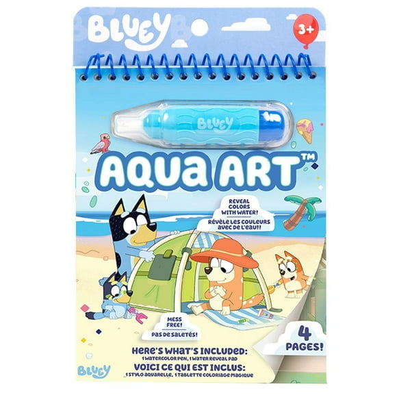 Bluey Aqua Art Pad, Bluey Water Art Pad
