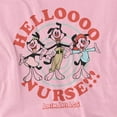 thumbnail image 2 of Animaniacs Hello Nurse Women's T Shirt, Pink, Small, 2 of 6