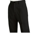 thumbnail image 4 of Men's Dockers® Stretch Easy Khaki Relaxed-Fit Pleated Pants Color: Black Size: 44X32, 4 of 4