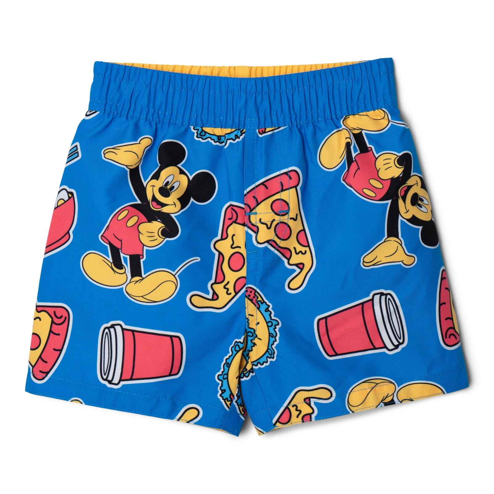 Disney Mickey Mouse Baby Boys' Swimwear Swim Trunks Mickey Blue Food