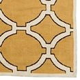 thumbnail image 3 of Linon Geo Kelli Hand Tufted Microfiber Polyester 8'x10' Rug in Yellow, 3 of 6