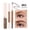 C, variant on Double-Ended Eyebrow Pencil & Brush, Ultra-Fine Waterproof Tip, for Natural Hair-Like Strokes & Shaping