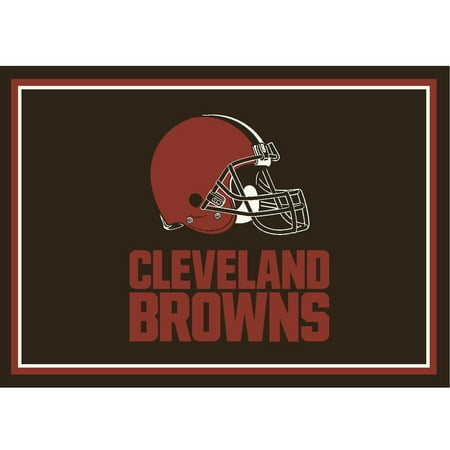 Imperial Brown Peelable Vinyl - Cleveland Browns Imperial 6' x 8' Spirit Rug - No Size