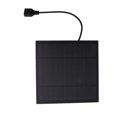 thumbnail image 4 of Ventilador de Hierro Amonsee Con panel solar de 5W para Exteriores, 4 of 8