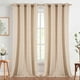 thumbnail image 1 of Cortinas jinchan Boho Beige 244 cm de Largo para Dormitorio y Sala de Estar, 1 of 9