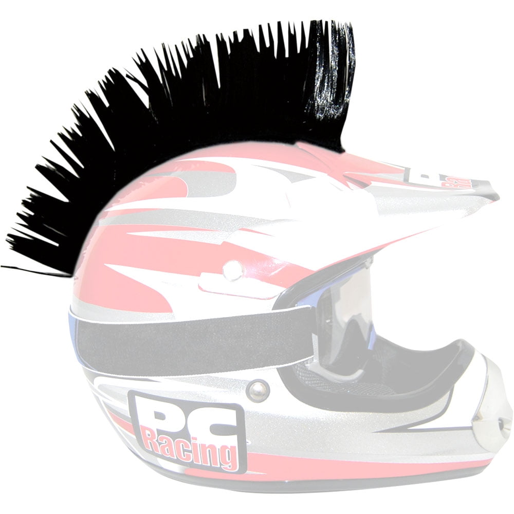PC Racing Helmet Mohawk Color Black PCHMBLACK 