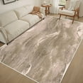 thumbnail image 2 of Conrad's Limited Collections 4x6 Area Rug - Non Slip Indoor Area Rug - Rustic Barnhouse Beige and Brown, 2 of 5