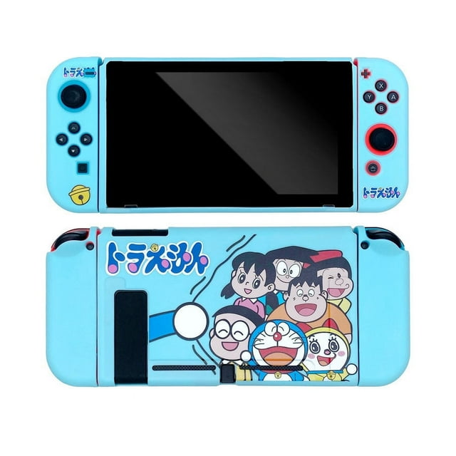 Étui Compatible avec Nintendo Switch, Étui de Protection Souple et Amarrable pour Nintendo Switch