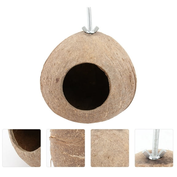 PAMINGONO 1Pc Lovely Bird Nest in Yellow for Home and Pet Shop Decorative Use