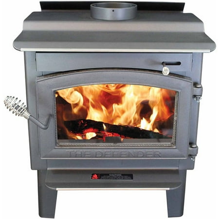US Stove Defender with Blower and Ash Drawer