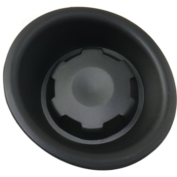 Fog Light Cover Compatible with 2005-2019 Nissan Frontier Front, Right Passenger Black