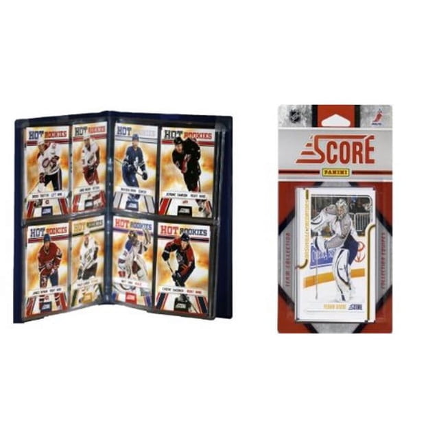 C & I Collectables 2011PREDTS LNH Nashville Predators sous Licence Ensemble d'Équipe de Pointage 2011 et Album de Rangement