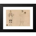 thumbnail image 2 of Léon Bakst 18x13 Black Modern Framed Museum Art Print Titled - Costume Study for ‘Jeux’ (1913), 2 of 5