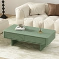 thumbnail image 2 of Ella 47.2" Coffee Table in Sage Green made from Engineered Wood, 2 of 11