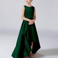thumbnail image 2 of XXWXYD Little Juniors Girl Long Bridesmaid Dress Wedding Flower Girls Formal Pageant Par𝗍y Dresses Chiffon Sleeveless Princess Gown Evening Reception, 2 of 6