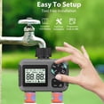 thumbnail image 4 of 2 Zone Sprinkler Timer Automatic Irrigation Water Timer For Busy Individuals And Home Garden Enthusiasts, 4 of 8
