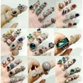 thumbnail image 3 of K-KED Luxurious Rings Wholesale Mixed Lots 5-100pc Big Gemstones Crystal Delicate Jewelry Ring-20pcs, 3 of 8