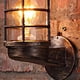 thumbnail image 2 of Vintage Wall Light Cage Guard Sconce Loft Lights Unique Wall Lamps Holder, 2 of 4
