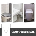 thumbnail image 2 of 4 Pcs Kit de Remplacement de Batteur de Toilette en Acier Inoxydable Chaînes de Remplacement de Batteur de Toilette Chaînes de Poignée de Toilette Chaînes de Levage en Acier Inoxydable, 2 of 5