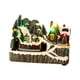 thumbnail image 5 of Tren navideño luminoso, casa musical navideña de resina decorativa coleccionable niño, 5 of 9