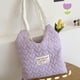 thumbnail image 5 of Bolso de hombro informal para mujer, Bolso de comestibles de gran capacidad, Color caramelo, Bolso diario para niñas, 5 of 7