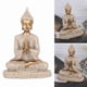 thumbnail image 5 of Estatua de Buda, Adorno de Decoración de Mesa Artesanal de Meditación Hecho A Mano Con Budista Para Decoración Del Hogar, 5 of 7